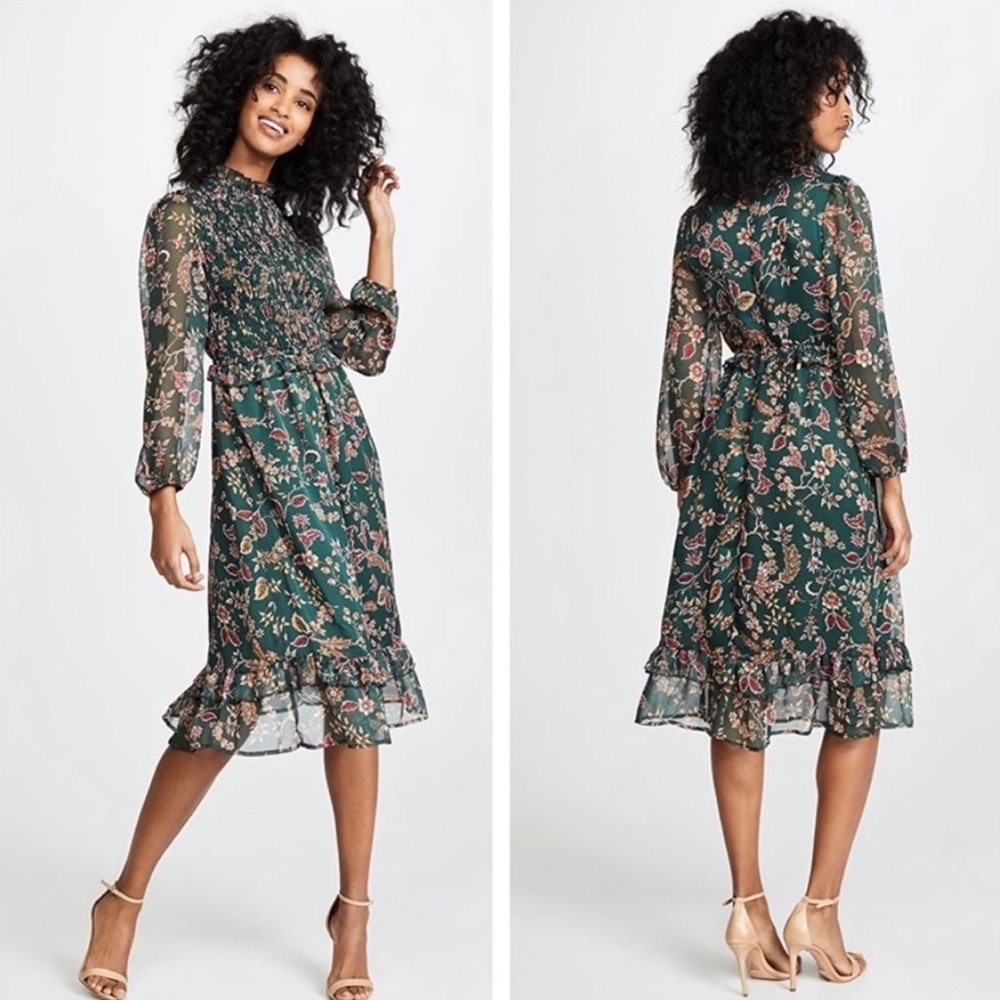 Moon River Floral Paisley Dress